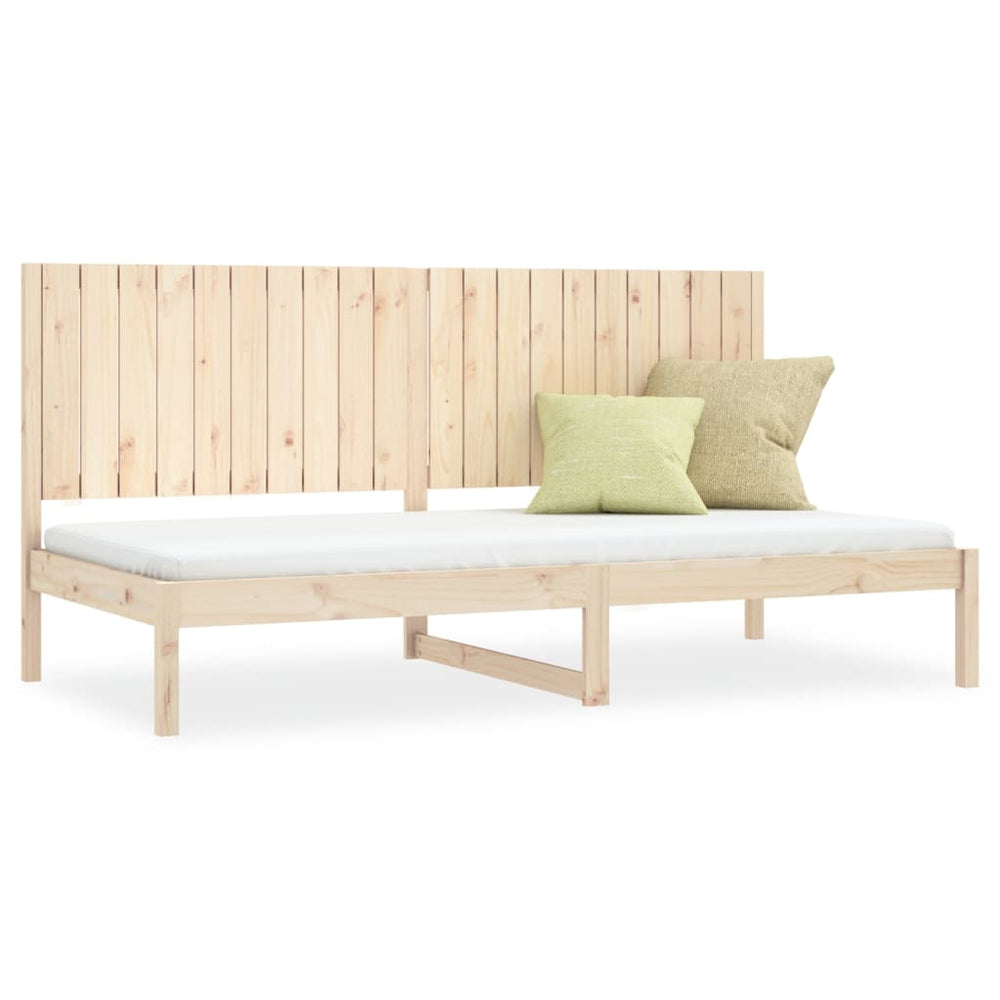 vidaXL Daybed Frame Without Mattress 90x200 cm Solid Pine Wood