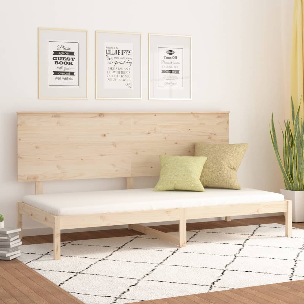 vidaXL Daybed Frame Without Mattress 90x200 cm Solid Pine Wood