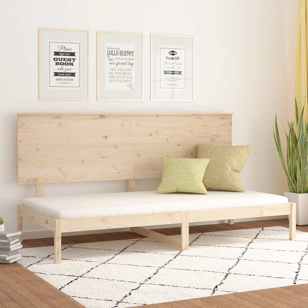 vidaXL Day Bed without Mattress 80x200 cm Solid Pine Wood