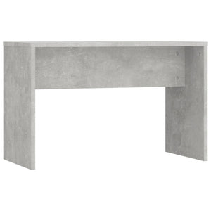 vidaXL Dressing Table Set with LED Concrete Grey Engineered Wood