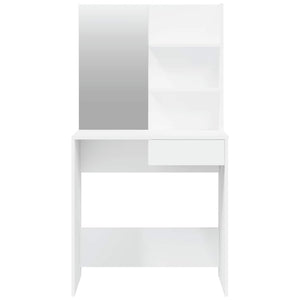 vidaXL Dressing Table Set White 74.5x40x141 cm