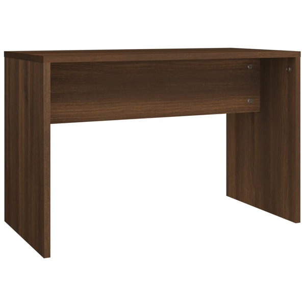 vidaXL Dressing Table Set Brown Oak-Look 86.5x35x136 cm