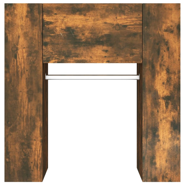 vidaXL Hallway Cabinets 2 pcs Smoked Oak Engineered Wood