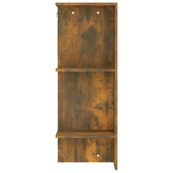 vidaXL Hallway Cabinets 2 pcs Smoked Oak Engineered Wood