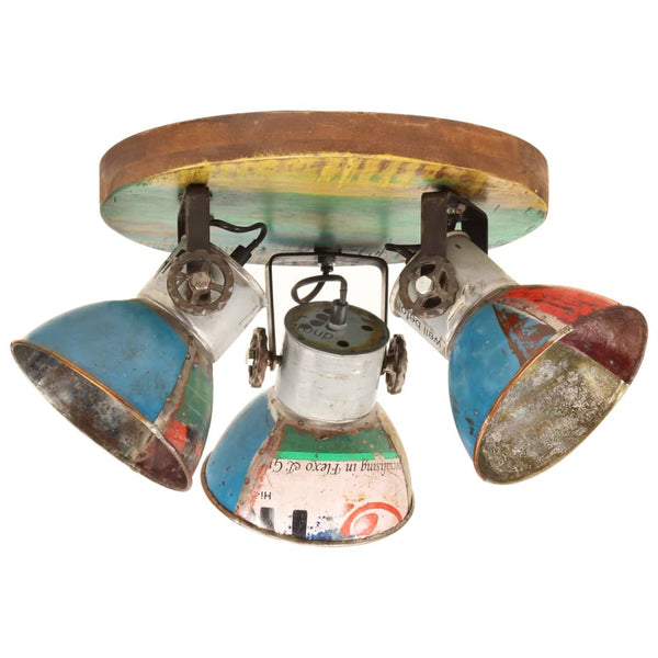 vidaXL Industrial Style Ceiling Lamp 25 W Multicolour 42x25 cm E27