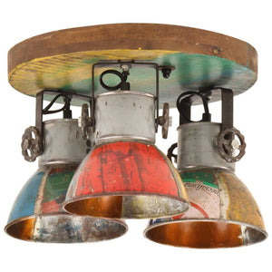 vidaXL Industrial Style Ceiling Lamp 25 W Multicolour 42x25 cm E27