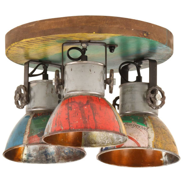 vidaXL Industrial Style Ceiling Lamp 25 W Multicolour 42x25 cm E27