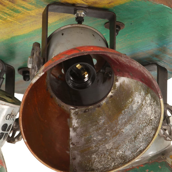 vidaXL Industrial Style Ceiling Lamp 25 W Multicolour 42x25 cm E27