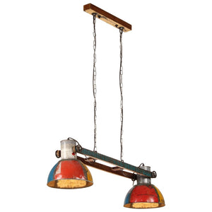 vidaXL Industrial-Style Pendant Lamp 25 W Multicolour 111 cm E27