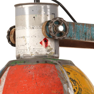 vidaXL Industrial-Style Pendant Lamp 25 W Multicolour 111 cm E27