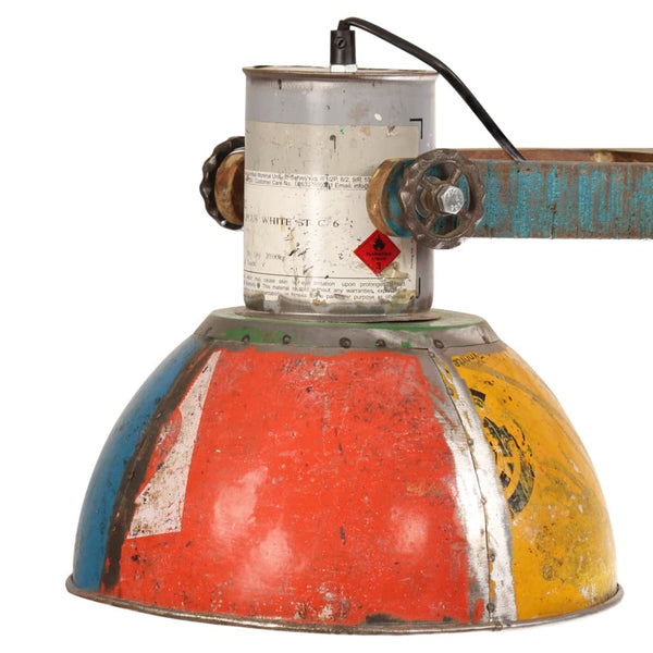 vidaXL Industrial-Style Pendant Lamp 25 W Multicolour 111 cm E27