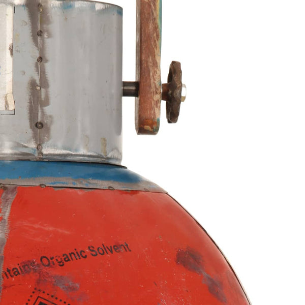 vidaXL Industrial Style Pendant Lamp 25 W Multicolored Round 40 cm E27