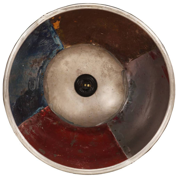vidaXL Industrial Style Pendant Lamp 25 W Multicolored Round 40 cm E27