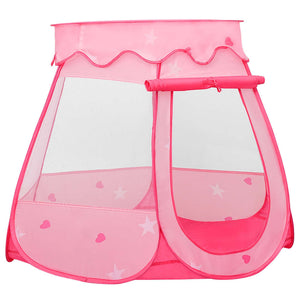 Rosa Kinder Spielzelt 102x102x82 cm