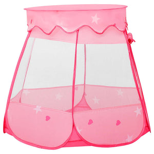Rosa Kinder Spielzelt 102x102x82 cm