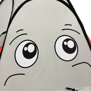 Elefant Spielzelt Grau 174x86x101 cm