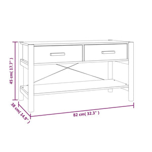 TV-Schrank Holzwerkstoff 82 cm