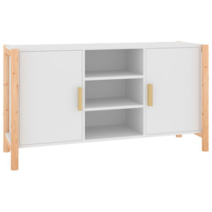 Sideboard Weiß 107 cm Holzwerkstoff