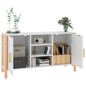 Sideboard Weiß 107 cm Holzwerkstoff