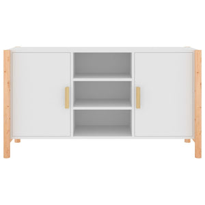 Sideboard Weiß 107 cm Holzwerkstoff