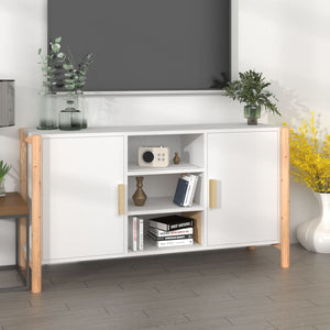 Sideboard Weiß 107 cm Holzwerkstoff