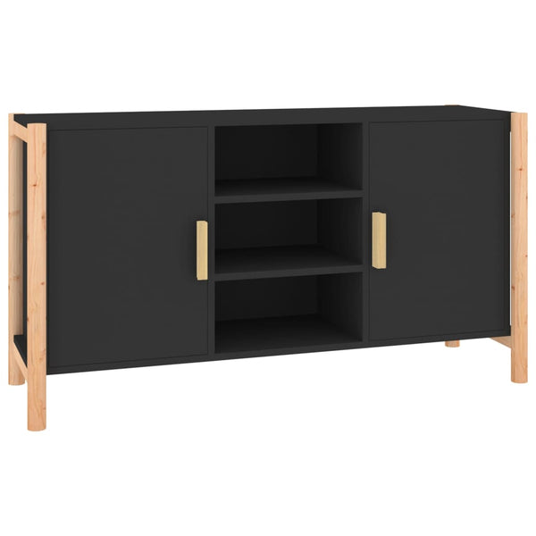 Schwarzes Sideboard 107 cm