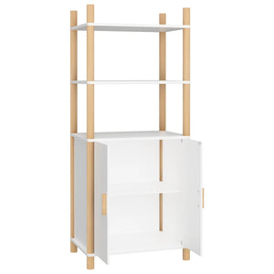 Weißes Highboard 60x40x141 cm