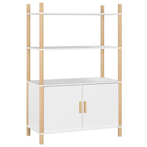 Highboard Weiß 80x40x121cm