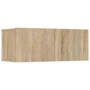 vidaXL 6-Piece TV Cabinet Set Sonoma Oak Engineered Wood