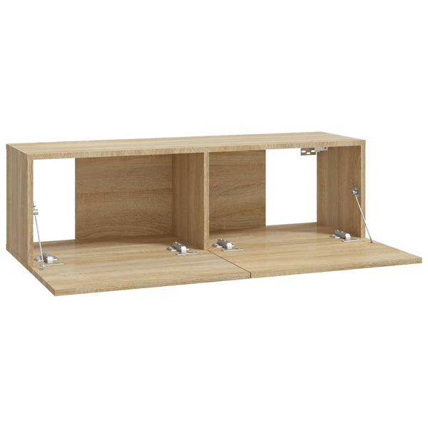vidaXL 6-Piece TV Cabinet Set Sonoma Oak Engineered Wood