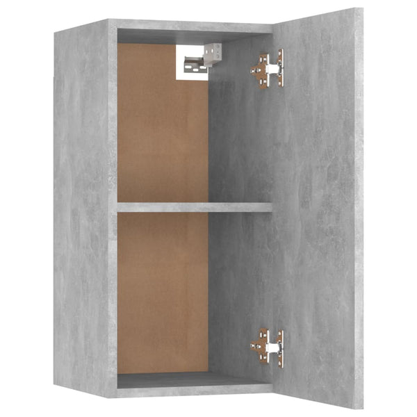 vidaXL 8-Piece TV Cabinet Set Concrete Grey Engineered Wood
