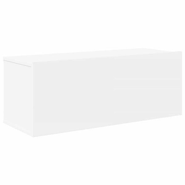vidaXL 7-Piece TV Cabinet Set White Engineered Wood
