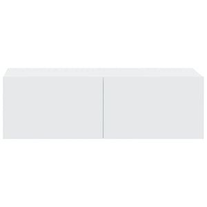 vidaXL 3-Piece TV Cabinet Set White Engineered Wood