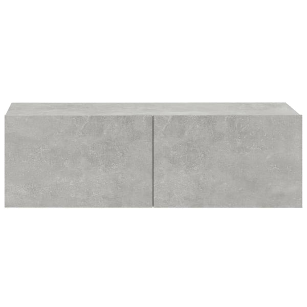 vidaXL 3-Piece TV Cabinet Set Concrete Grey Engineered Wood