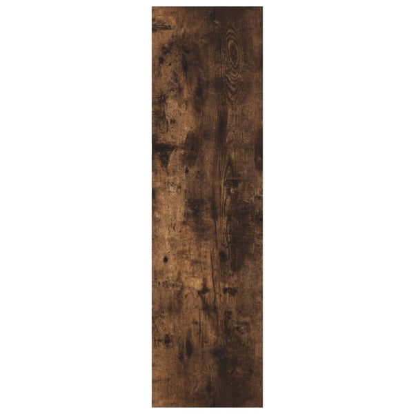 vidaXL 4-Piece TV Cabinet Set Smoked Oak Engineered Wood
