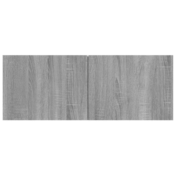 vidaXL 4-Piece TV Cabinet Set Grey Sonoma Engineered Wood