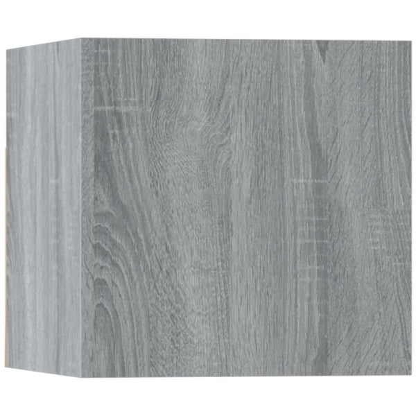 5-tlg. TV-Schrank-Set Grau Sonoma Holzwerkstoff