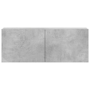 vidaXL 3-Piece TV Cabinet Set Concrete Grey Engineered Wood