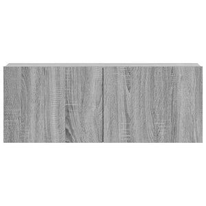 vidaXL 3-Piece TV Cabinet Set Grey Sonoma Engineered Wood