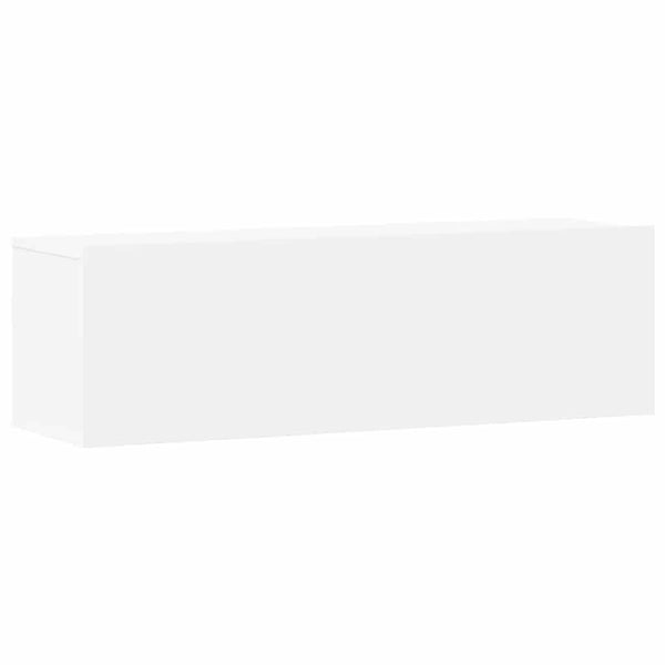 vidaXL 3-Piece TV Cabinet Set White Engineered Wood