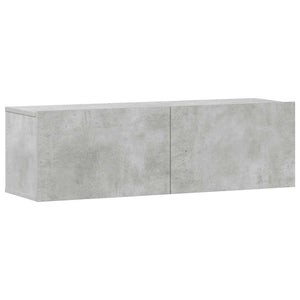 vidaXL 3-Piece TV Cabinet Set Concrete Grey Engineered Wood