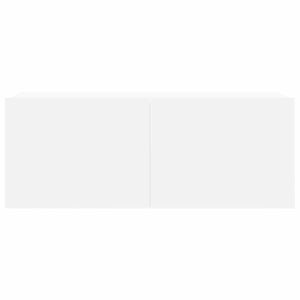 vidaXL 7-Piece TV Cabinet Set White Engineered Wood