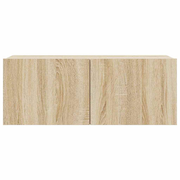 vidaXL 7-Piece TV Cabinet Set Sonoma Oak Engineered Wood