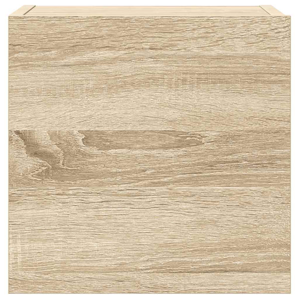 vidaXL 7-Piece TV Cabinet Set Sonoma Oak Engineered Wood