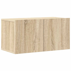 vidaXL 7-Piece TV Cabinet Set Sonoma Oak Engineered Wood