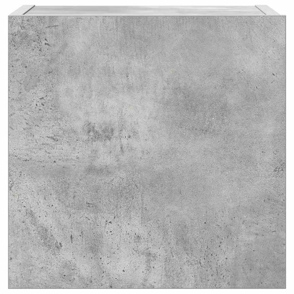 vidaXL 7-Piece TV Cabinet Set Concrete Grey Engineered Wood