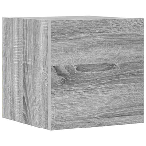 vidaXL 7-Piece TV Cabinet Set Sonoma Grey Engineered Wood