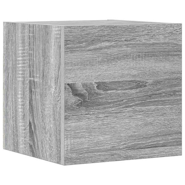 vidaXL 7-Piece TV Cabinet Set Sonoma Grey Engineered Wood