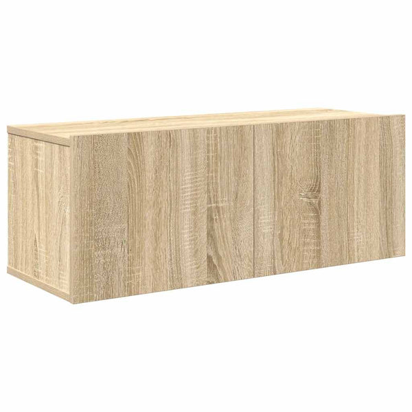 vidaXL 7-Piece TV Cabinet Set Sonoma Oak Engineered Wood
