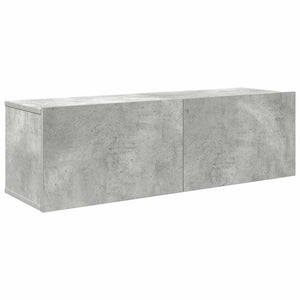 vidaXL 7-Piece TV Cabinet Set Concrete Grey Engineered Wood
